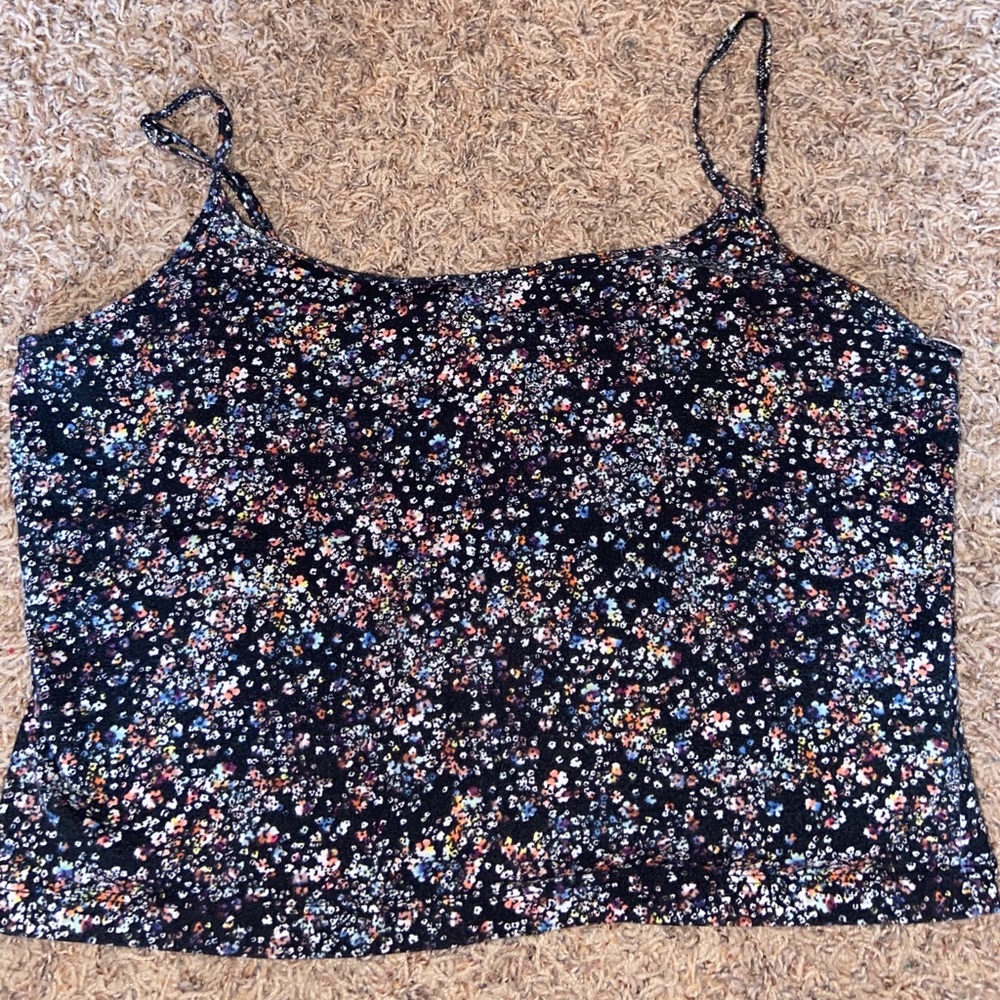 Floral tank top